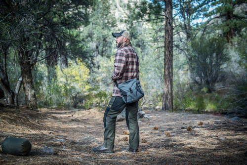 Helikon - Сумка через плече Bushcraft Haversack - 8 L - Shadow Grey / Black - TB-HVS-CD-3501B