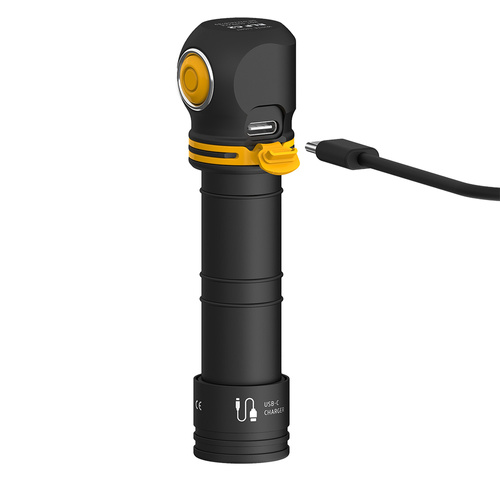 Armytek - Акумуляторний ліхтар / налобний ліхтар Elf C2 - 1100 лм - холодне світло - F05103C