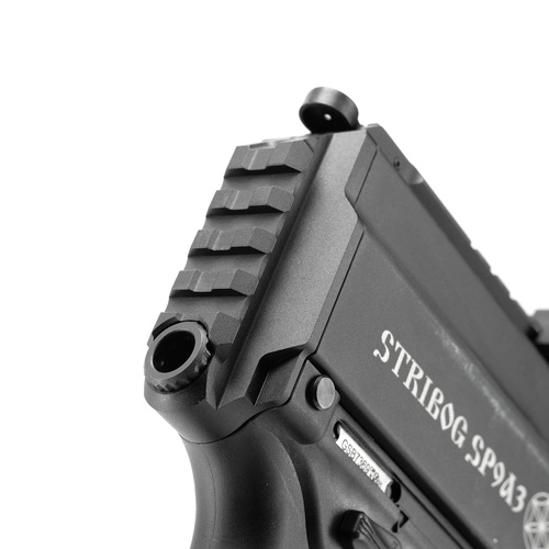 Strike Industries - Адаптер задньої пластини Picatinny для Stribog SP-9 Strike - Чорний - SI-SP9-PSA-BK