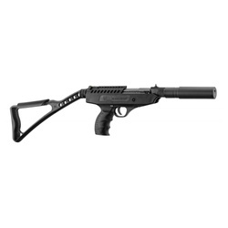 Black Ops - Пневматичний пістолет Ленглі Хітмен - 4,5 мм - чорний - CA0180