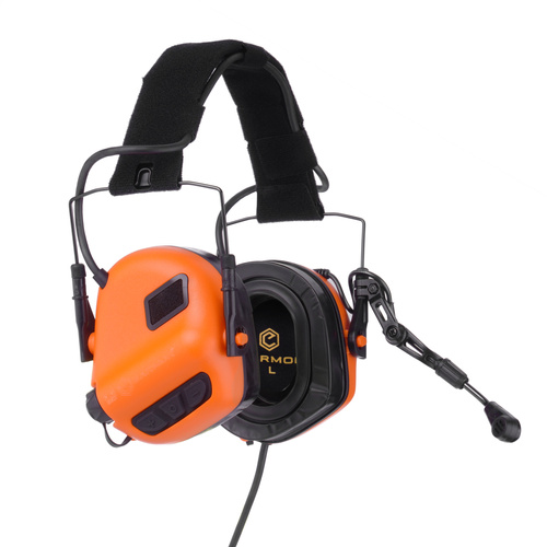 Earmor - Навушники активного слуху M32 PLUS - Vivid Orange - M32-OG (PLUS)