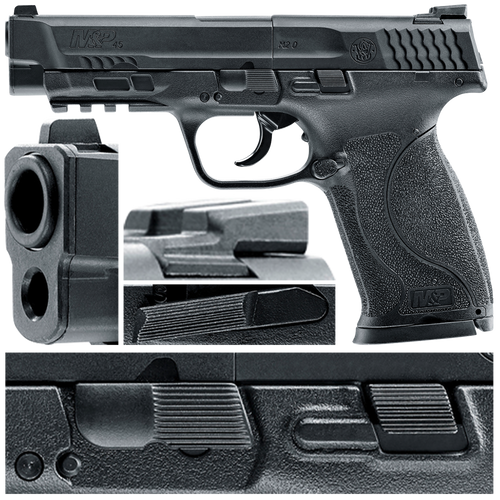 Umarex - Пневматична гвинтівка Smith&Wesson M&P 45 M2.0 CO2 - 4,5 мм - чорна - 5.8392