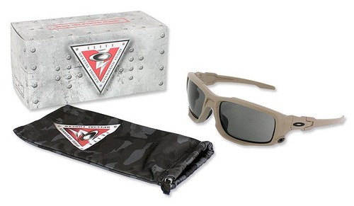 Oakley - Балістичні окуляри SI Ballistic Shocktube Terrain Tan - Grey - OO9329-04
