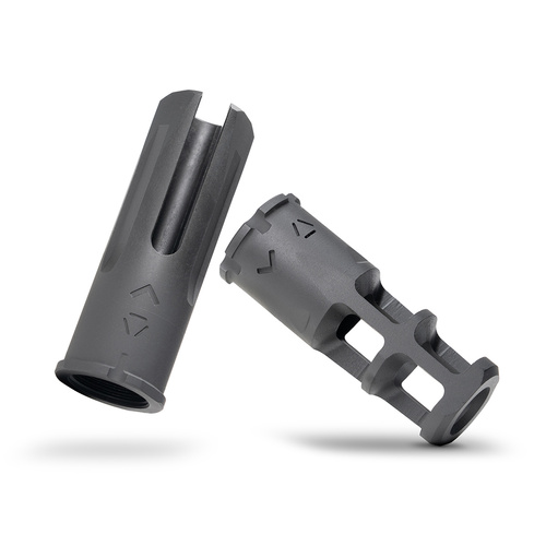 Strike Industries - Дульне гальмо Ghost для АК-47/АКМ - Чорне - SI-AK-GHOST-7.62