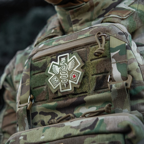 M-Tac - Медична нашивка з вишивкою Paramedic - Multicam - 51432008