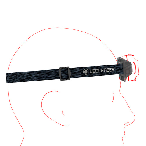 Ledlenser - HF4R Core налобний ліхтар - 500 лм - 1000 мАг - чорний - 502790