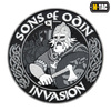 M-Tac -  3D PVC нашивка Sons of Odin - чорна/сіра - 51137211