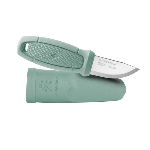 Morakniv - Туристичний ніж Eldris LightDuty - нержавіюча сталь - Mint Green - NZ-ELR-SS-1B