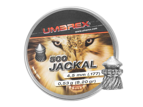 Umarex - набій для пневматичної гвинтівки Jackal - 500 шт. - 4,5 мм - 4.1919