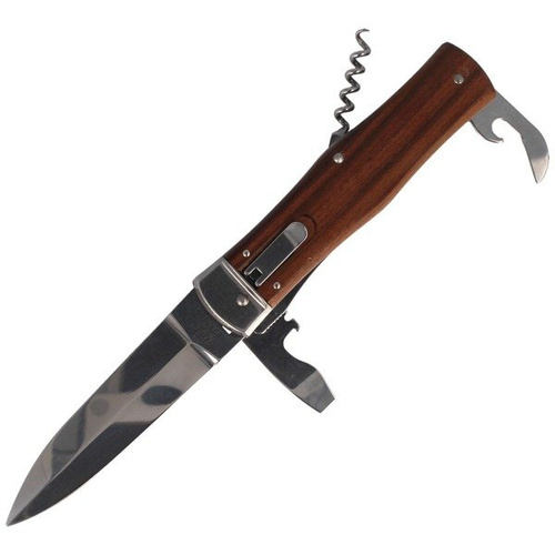 Mikov - Пружинний ніж Predator Wood 4 леза - 241-ND-4/KP