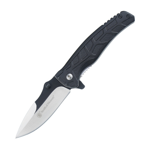 Smith & Wesson - Extreme Ops Two Tone складаний ніж - 3Cr - чорний - 1209517