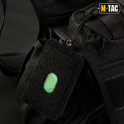 M-Tac - Патч-панель з кишенею для посвідчення особи з ремінцем - чорний - 10118002