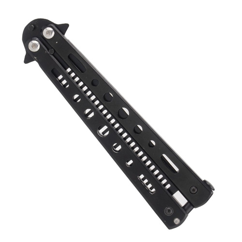 Martinez Albainox - Сталевий складаний гребінець Balisong - чорний - 02155