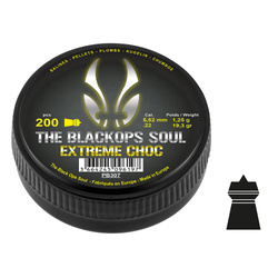 Куля для пневматичної гвинтівки Black Ops - Soul Extreme Choc - 5,5 мм - 200 шт. - PB307
