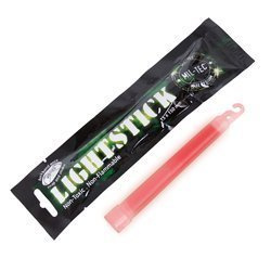 Mil-Tec - Хімічний ліхтар Lightstick - Стандартний - 1,5 x 15 см - Червоний - 14940010