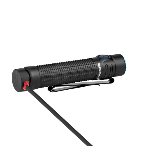 Olight - Світлодіодний тактичний ліхтар Warrior Mini 3 з акумулятором 3500 mAh - 1750 lm - Чорний - Warrior Mini 3