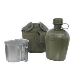 Mil-Tec - US 1QT MilSpec фляга - зелений OD - 14506001
