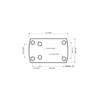 Vector Optics - Відкритий коліматор Frenzy-S 1x17x21 - MGT/RMS - Weaver - Чорний - SCRD-73