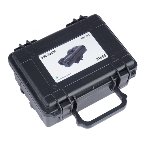 Holosun - Iris-1 лазерний цілевказівник - алюміній - зелений лазер - чорний - IRIS-GR1