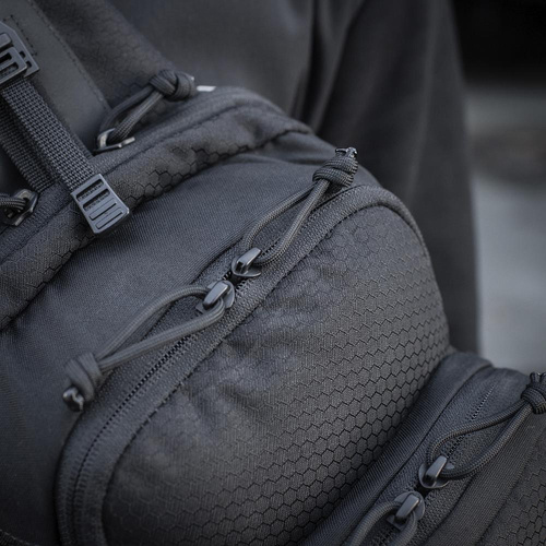 M-Tac - Рюкзак Cross Bag Slim Elite Hex - Чорний - 10210002