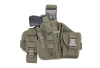 GFC Tactical - Модульна стегнова панель з кобурою - MOLLE - нейлон - оливковий - GFT-29-000568