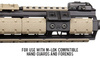 Magpul - Зміщена планка M-LOK® для кріплення тактичного ліхтаря - полімерна - чорна - MAG605-BLK