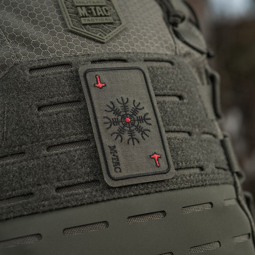 M-Tac - Шолом терору з вишитою карткою - Ranger Green - 51392023