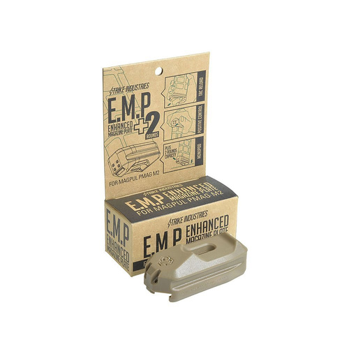 Strike Industries - Покращена магазинна пластина Stopka magazynka +5 - PMAG M3 - Czarny - SI-EMP+5-BK