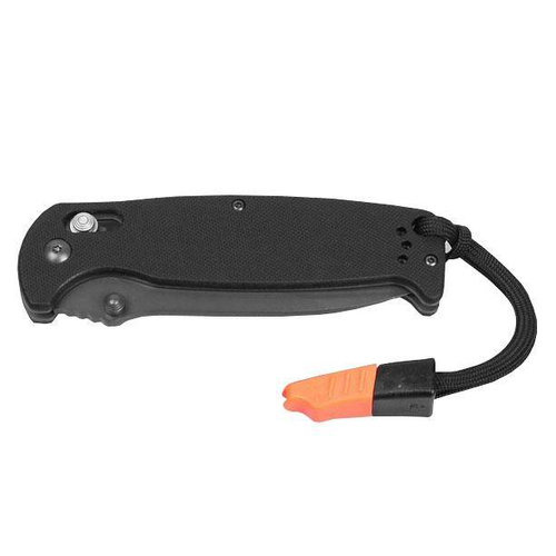 Ganzo - G7413 EDC Складаний ніж зі свистком - G-Lock - Чорний - G7413-BK-WS