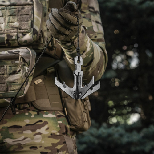 M-Tac - Складаний тактичний якір - сріблястий - MTC-KR