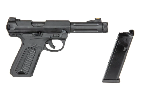 Action Army - Репліка ASG пістолета AAP01 Assassin Semi Auto - 6 мм - Green Gas - чорний - AAR-02-029448