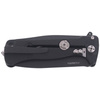 LionSteel - Cкладаний ніж SR22A Flipper - Sleipner - чорний - SR22A BB