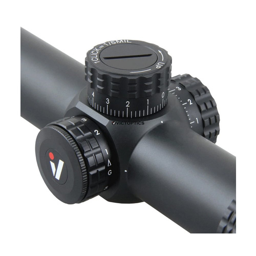 Victoptics - Біговий приціл S6 1-6x24 - 30 мм - SFP - Чорний - OPSL22