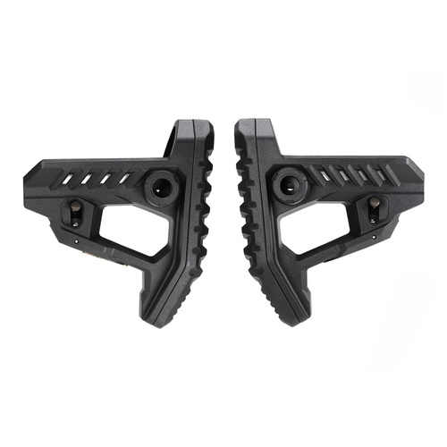 Strike Industries - Регульований приклад PDW Strike Polymer Pit Stock - чорний - SI-STRIKE-POLY-PIT-BK