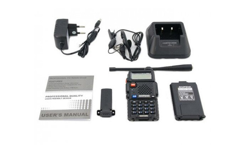 BaoFeng - Радіотелефон VHF/UHF UV-5R HTQ Duobander PTT - 5 Вт