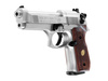 Umarex - Пневматичний пістолет Beretta M92 FS - 4,5 мм Diabolo - Нікель / Дерево - 419.00.03
