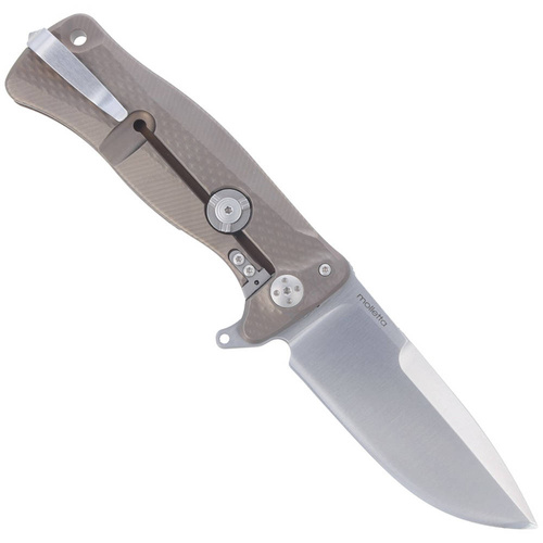LionSteel - SR11 Складаний ніж - Sleipner - коричневий - SR11 B