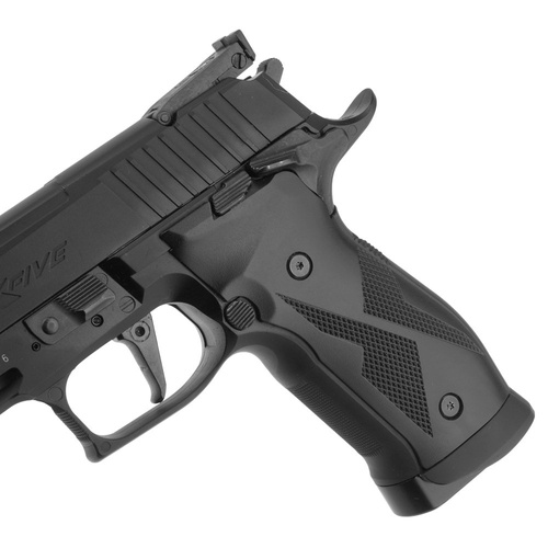Sig Sauer - Пневматичний пістолет Sig X-FIVE™ - Зворотний відбій - 4,5 мм - чорний - AIR-X5-177-BLK