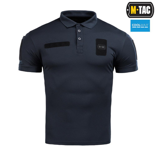M-Tac - Футболка поло Elite Tactical Coolmax - Dark Navy Blue - 80010015
