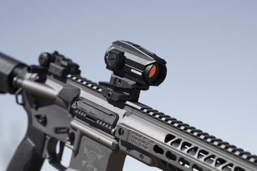 Strike Industries - Кронштейн змінної висоти для коліматора Variable Optical Mount - Picatinny - Алюміній - Чорний - SI-T1-VOM-BK