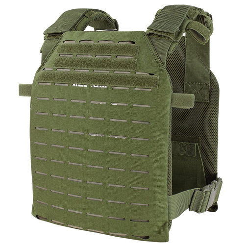 Condor - Легкий тактичний жилет Sentry Plate Carrier LCS - Laser Cut - Green OD - 201068-001