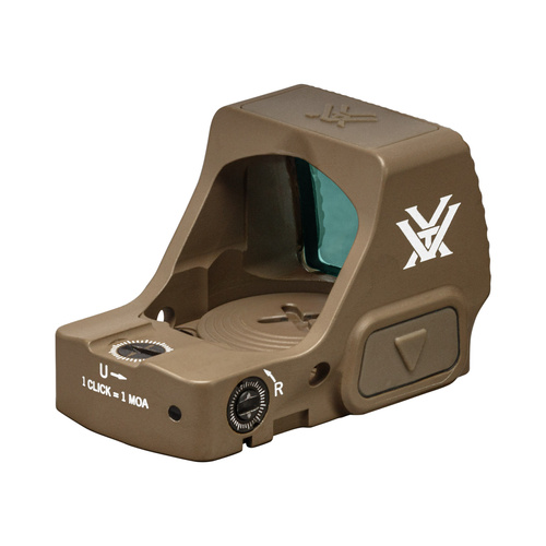 Vortex Optics - Червона точка Defender ST - 3 MOA - Tan - DFST-MRD3-T