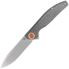 Fox - Складаний ніж Artia Green G10 Stone Washed - D2 - Зелений - BF-765 OD