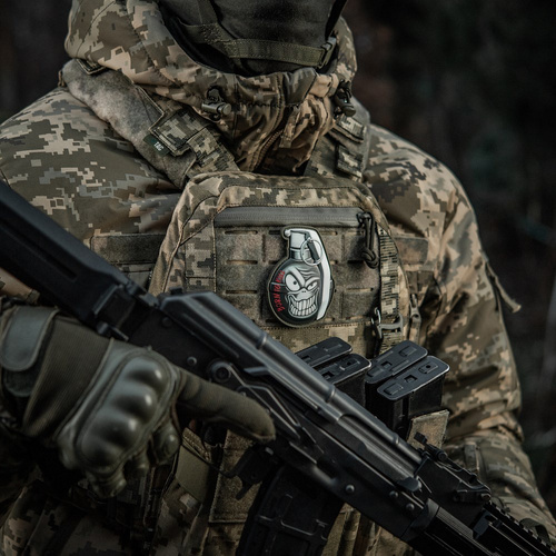 M-Tac - M67 Crazy Patch - 3D PVC - чорний/білий - 51139100