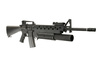 Specna Arms - Replika karabinka SA-G02 ONE™ z granatnikiem M203 - Czarny