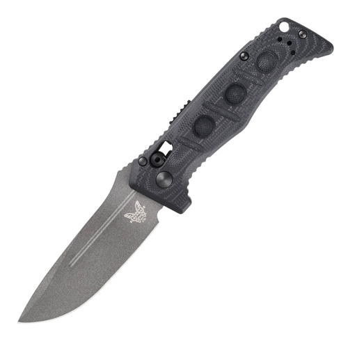 Benchmade - Тактичний ніж 2730GY-1 Mini Auto Adamas - CPM MagnaCut - чорний - 2730GY-1