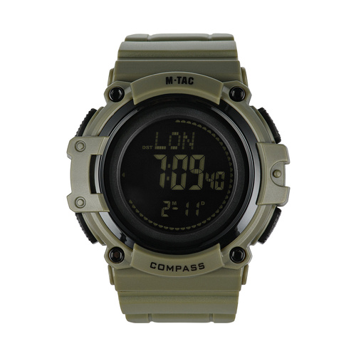 M-Tac - Тактичний годинник з компасом 2233 - чорний - 50010002