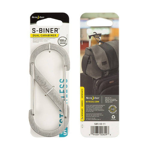 Nite Ize - Карабін S-Biner №5 - Сталь - SB5-03-11