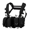 Direct Action - Тактичний жилет Hurricane Hybrid Chest Rig® - Cordura® - чорний - CR-HRCN-CD5-BLK