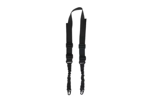 GFC Tactical - Тарзанка 2-х точкова підвісна Bungee - чорна - GFT-24-000445